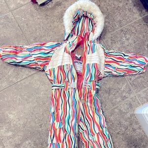 Obermeyer snowsuit; size 4